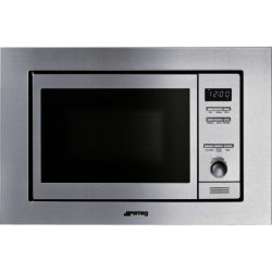 Smeg MI20X-1 60cm Cucina Built in Microwave with Frame in Stainless Steel